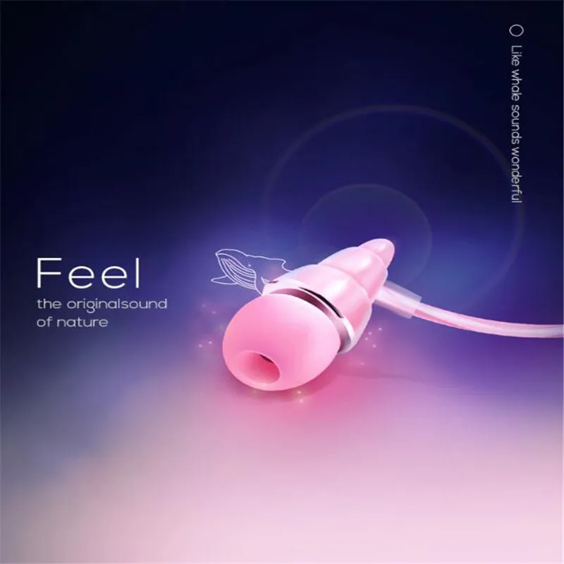 Раковины имитация in ear сабвуфер стерео караоке Универсальные наушники с пшеницы