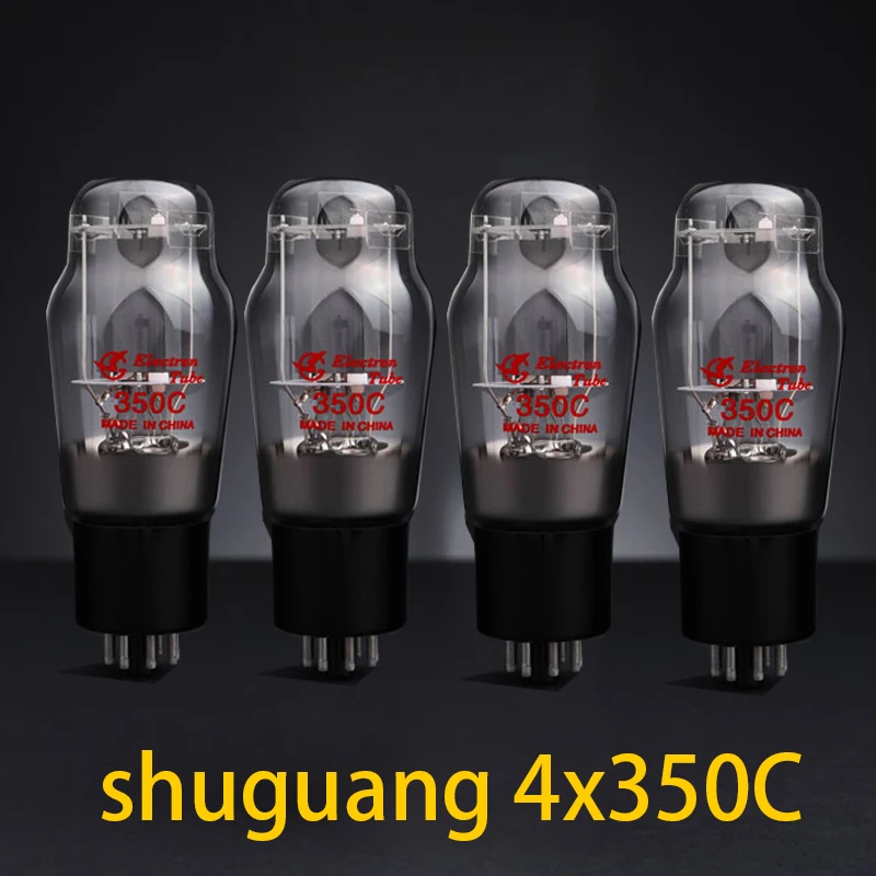 Новинка 4 шт. Shuguang 350C (6L6GC 5881A 6P3P) подходящий четырехъядерный усилитель Hi Fi звуковая