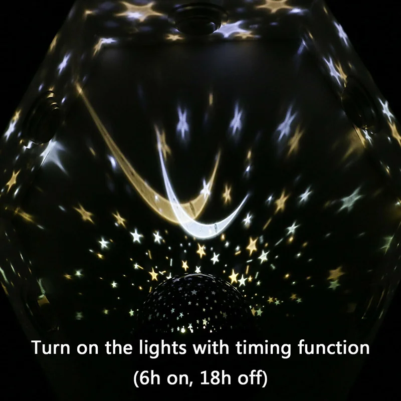 Светодиодный проектор звездного неба лампа Звезда Ночной Светильник вечерние