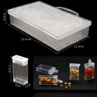 Бутылок Инструменты для вышивки картин со стразами аксессуары для хранения Ящик Контейнер для бисера Алмазная вышивка камень мозаика удобный ящик