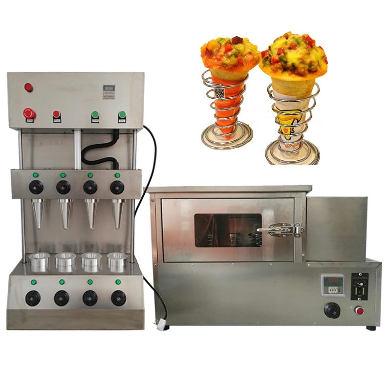 

High quality electric big power pizza cone forming machine commercial pizza cone machine 110v/220v Rotate pizza oven roaster