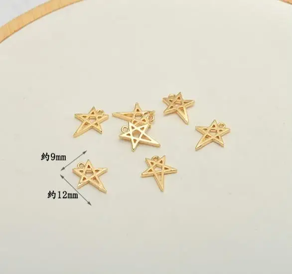 Сделай сам ручная работа медное покрытие 18k золото Геометрическая любовь