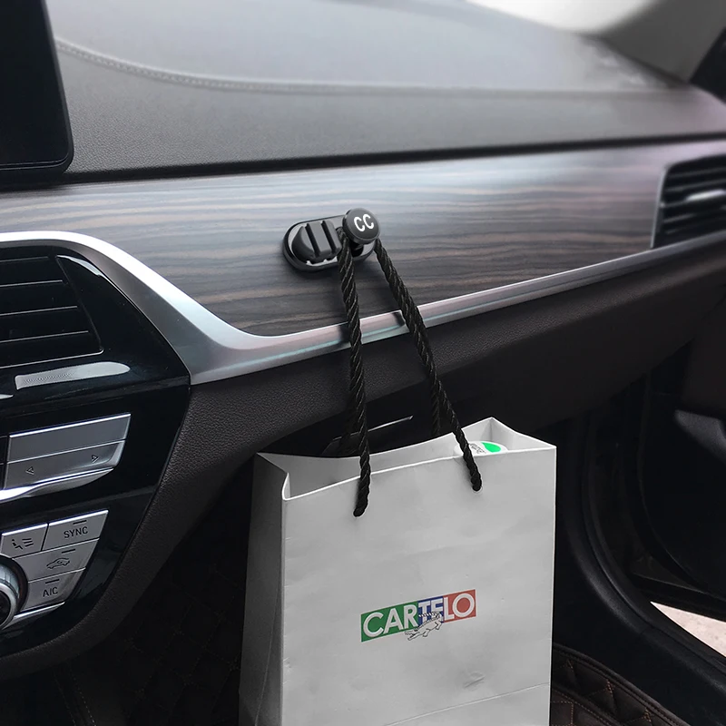 Автомобильный Кабель для передачи данных зажим ключей мешок мусора крючок