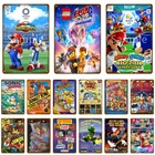 Металлические знаки для видеоигр Марио и Соник, Классическая игровая винтажный настенный плакат в стиле Ослик Конг, украшение для дома YK033