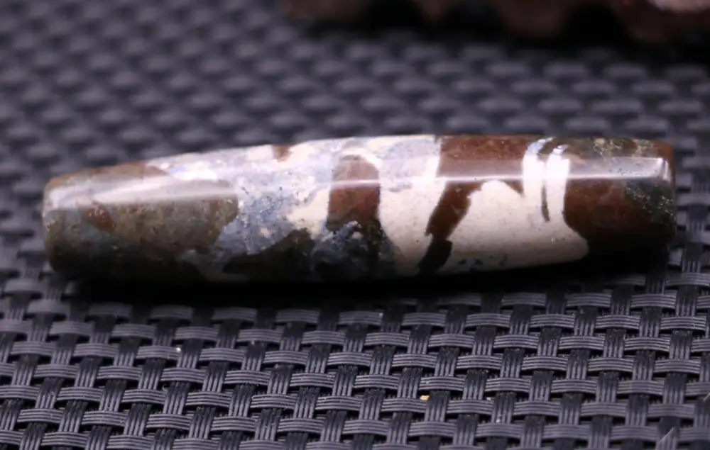 Волшебная сила Тибетский Старый Агат Фул качающийся Дракон L бусины дзи тотемная