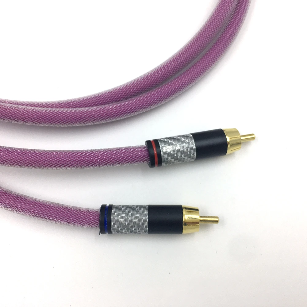 Hi-fi стерео пара RCA кабель высокой производительности Hi-Fi аудио 2rca к