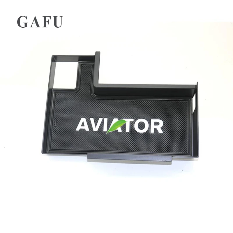 

Car Central Control Storage Box Central Armrest Box Decorative Cover Trim For Lincoln Aviator 2020 Accessories Car Accessories