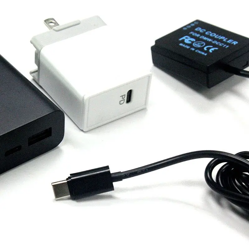 BLG10 батарея DC муфта DMW DCC11 + USB кабель для Panasonic Lumix DMCGF6 DMCGF5 DMC GF3 GF3K GX7 S6 S6K GX80 GX85