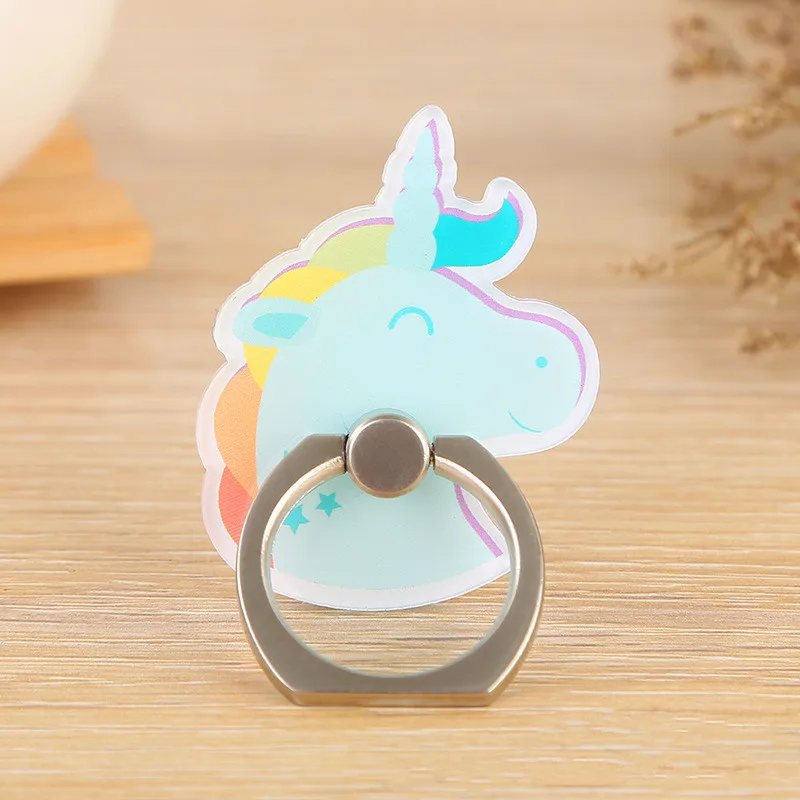 Юбки пачки радужной расцветки в форме единорога мобильный телефон стенд