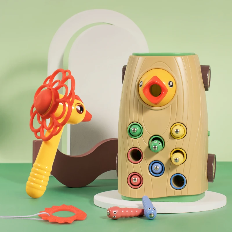 

Montessori Hamster Game Toy for Baby 13 24 Months Musical Toys Boy 1 Year Old Game Toy Kids Early Learning Educational Toys Gift