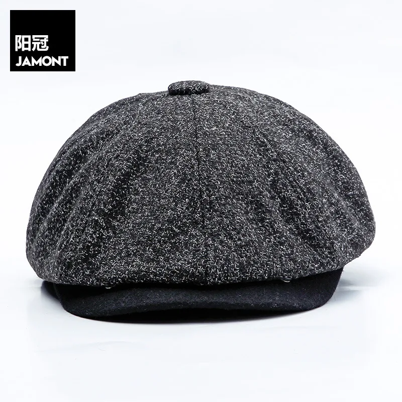 Осенняя и зимняя повседневная британская ретро шапка с изображением Джокера