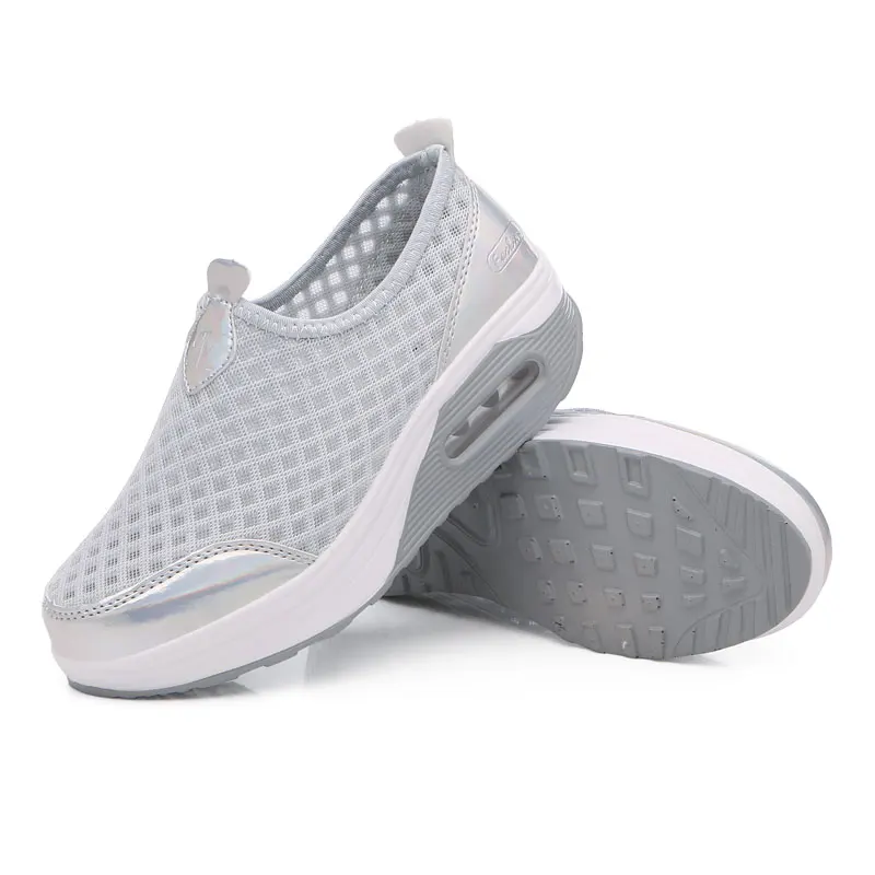 RUIFF/Женская обувь Воздухопроницаемая сетчатая Модная уличная прогулочная Обувь