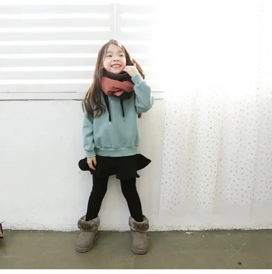 Для маленьких девочек брюки Дети поножи штаны с подолом 2021 осенне весенние