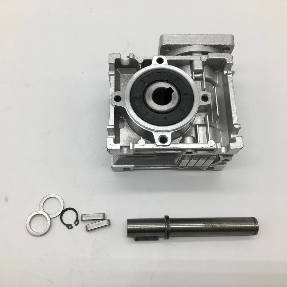 Коэффициент 10:1 турбочервячная коробка передач RV030 14 мм выходной редуктор