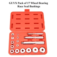 17 pcs wheel bearing race seal bush driver master tool set aluminum axle set color send randomly