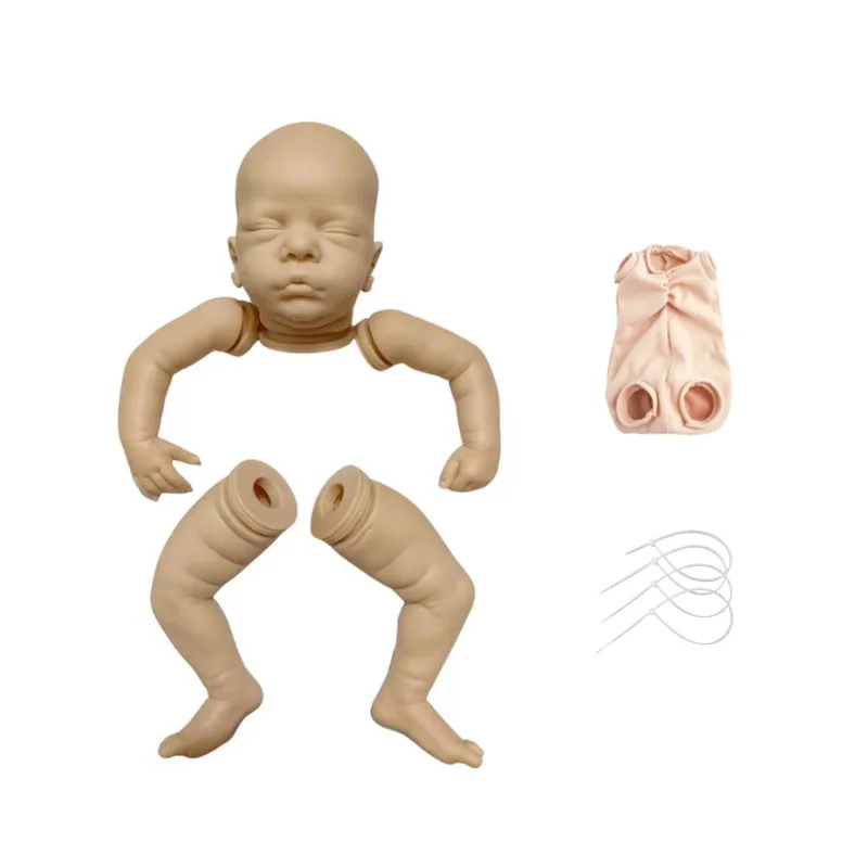 

Комплект Bebe Reborn Romy, 19 дюймов, виниловые Детские неокрашенные формы без рисунка, необработанные формы LOL для подарка на день рождения, для дев...