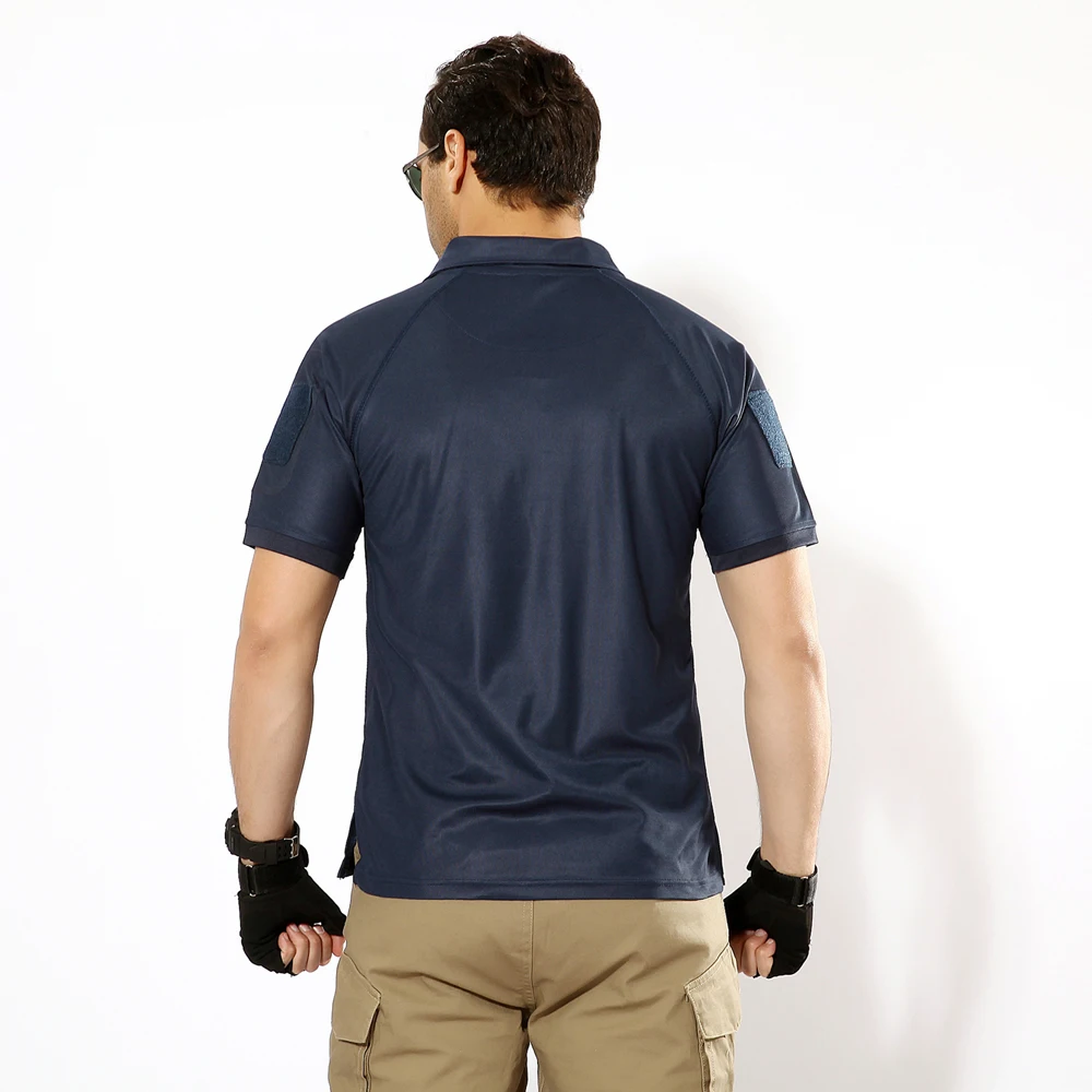 Мужская Летняя камуфляжная рубашка-поло в стиле милитари | одежда