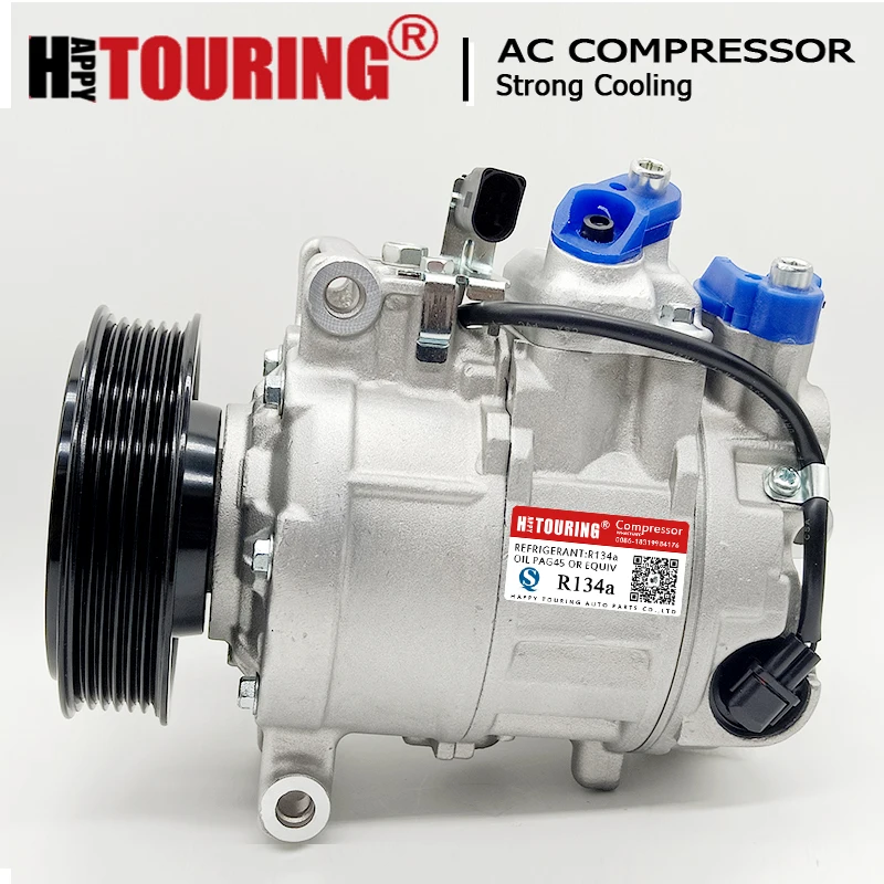 Компрессор переменного тока для AUDI A4 B6 A6 C5 A8 4E0260805E 4B0260805H 8E0260805F 8E0260805H 8E0260805S 447220 8392