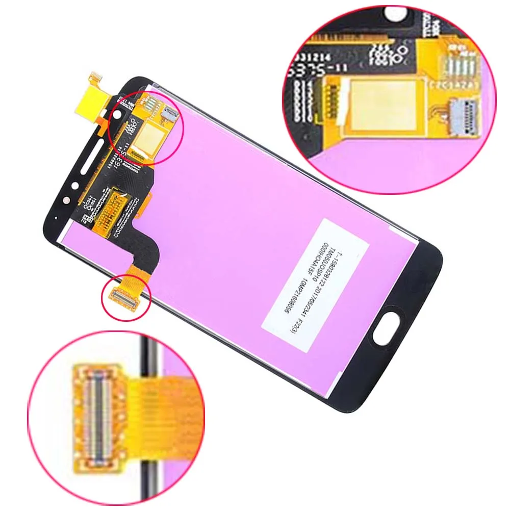 Протестирован для Moto E4 Lcd E 4 го поколения дисплей с полным сенсорным экраном