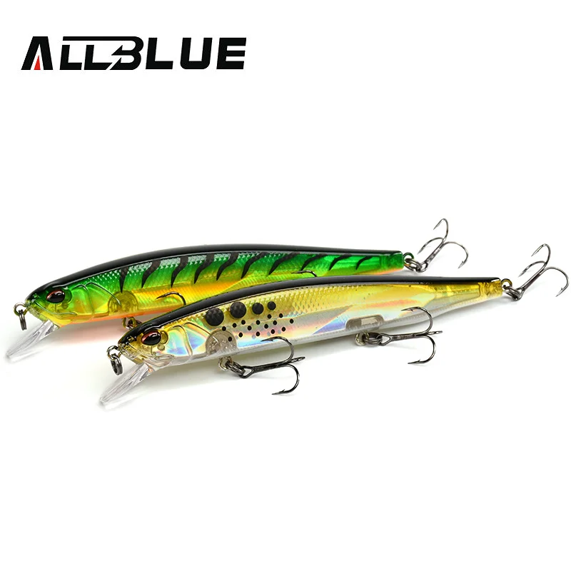 

Подвесная рыболовная приманка ALLBLUE 3D JERKBAIT 120SP, 120 мм, 20 г, длинный литая Лазерная приманка, воблер в форме гольяна, 0,5-0,8 м, для окуня, приманка дл...