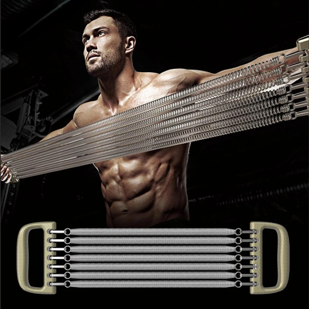 Multi-function Spring Steel Dual-use Tensioner Chest Expansion Fitness Equipment Arm Strength Exercise Chest Muscle Chest Grip