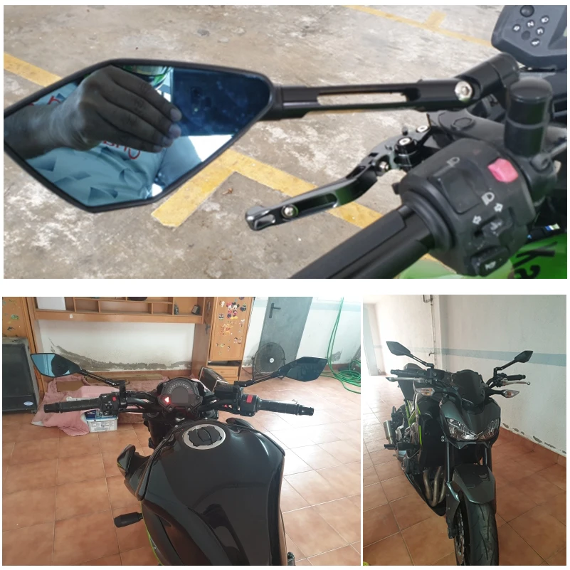 Зеркала заднего вида для YAMAHA mt09 mt10 боковое зеркало с ЧПУ мотоцикла mt 07 09 03 10 FZ8 Fazer