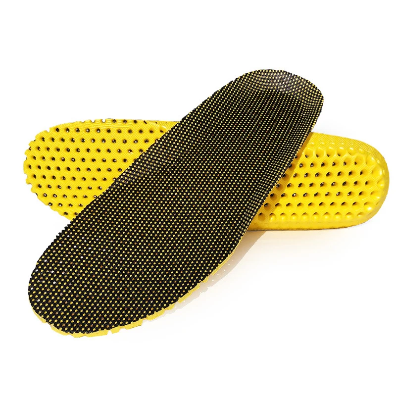 1pair Stretch Breathable Deodorant Shoe Running Cushion Insoles Pad Insert 35-45 STT01