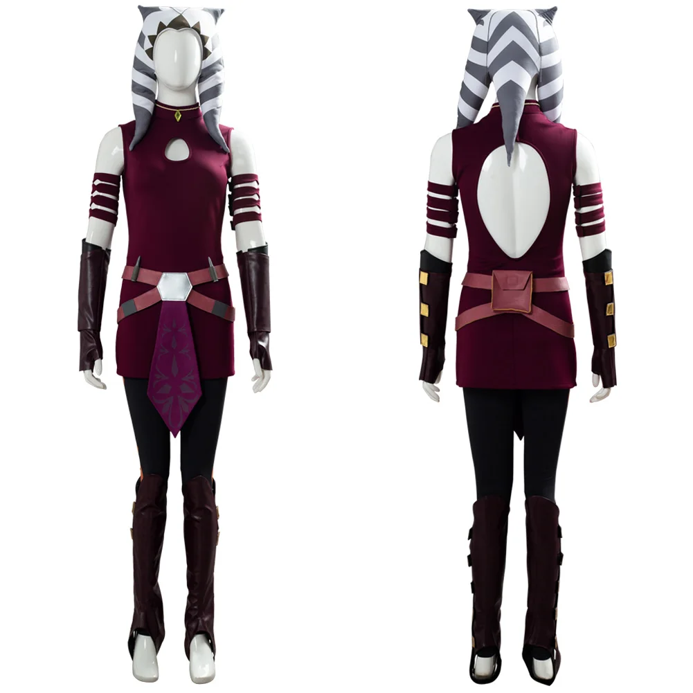Костюм Ahsoka Tano униформа для взрослых карнавальный костюм на Хэллоуин - купить по