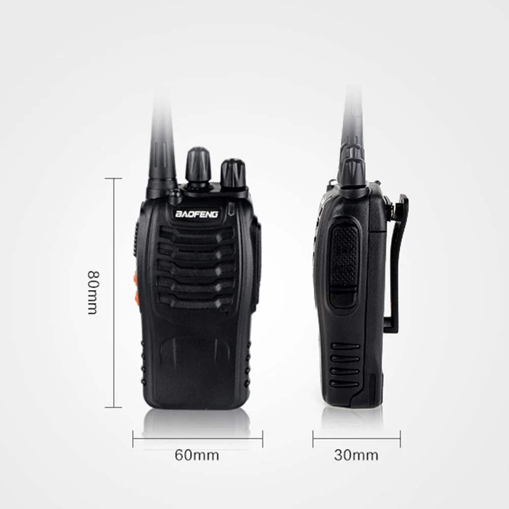 

New BF-888S 5km Range Wireless Walkie-talkie UHF Talkie Handheld Two-way Ham Radio 400 - 470MHZ