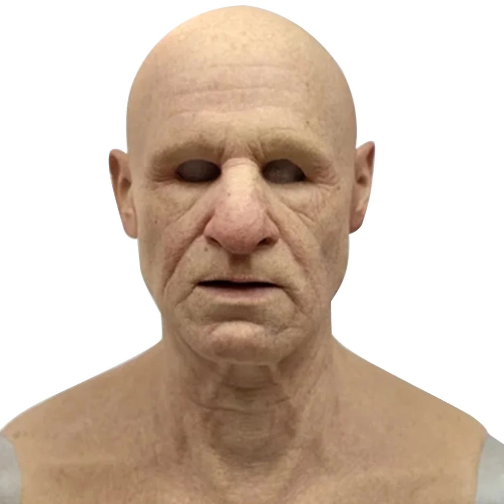 

Newly The Elder Old Man Headgear for Masquerade Halloween Realistic Headgear