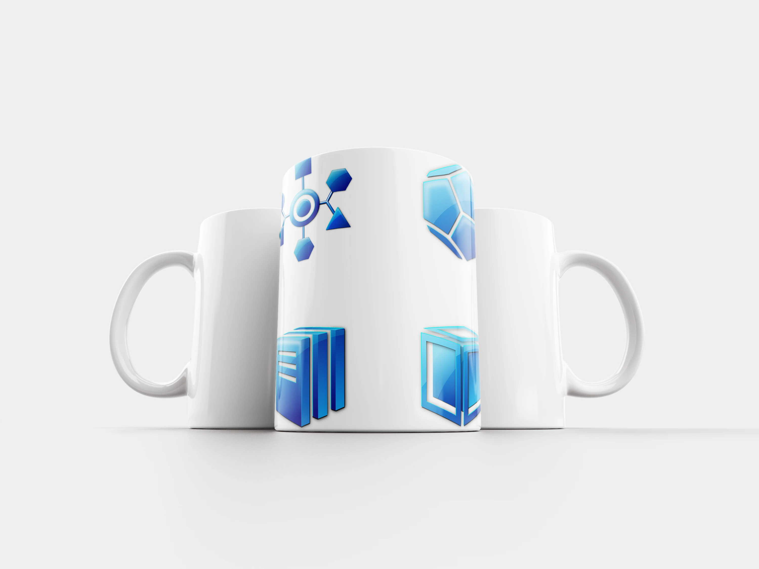Mug &quotdodecahedron geometry shape" 320 ml mug dodecahedron shape | Дом и сад