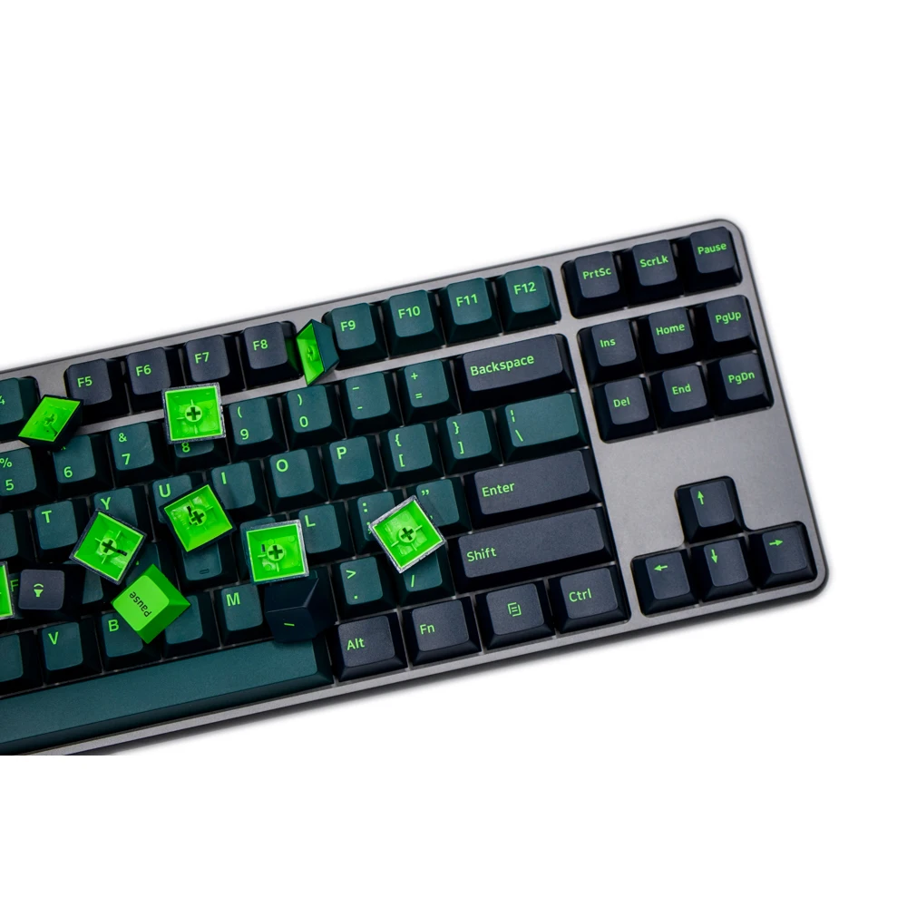 

160 KEYS Cherry Profile Keycap Sonic DOUBLE SHOT Thick PBT Keycaps FOR MX Switch Mechanical Keyboard