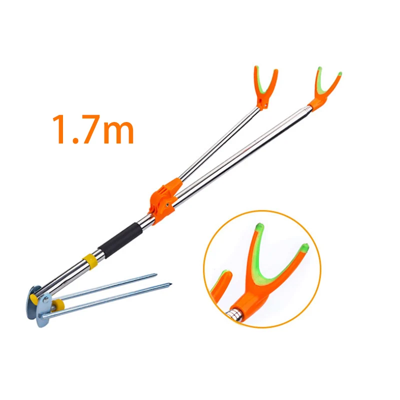 

Fishing Rod Inserting the Turret 2.1 Meters Stainless Steel Fishing Box Frame Truss Gear Accessories