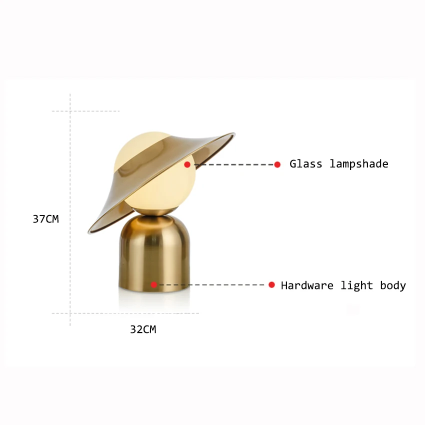 Креативный металлический светодиодный светильник в скандинавском стиле s