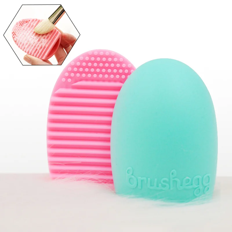 Профессиональная силиконовая Кисть для макияжа 5 цветов инструмент чистки