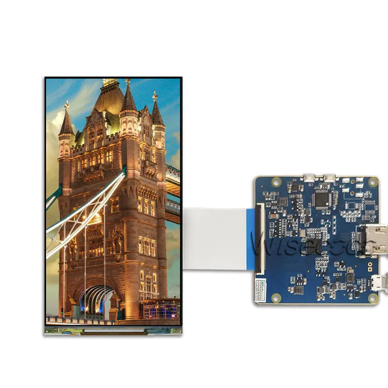 Wisecoco 6 дюймовый 2K ЖК экран LS060R1SX02 1440x2560 VR DLP проектор виртуальной реальности SLA 3D
