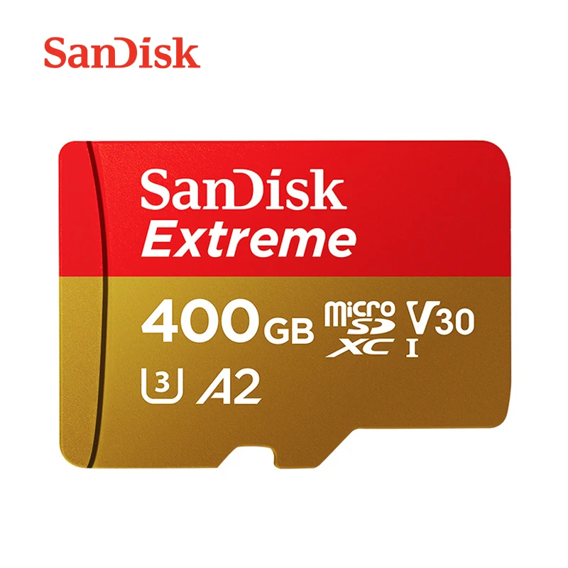 Sandisk Extreme Micro SD карта 160 Мб U3 V30 A2 64 Гб 128 ГБ 256 400 microsd оригинальная TF 32 A1 флэш