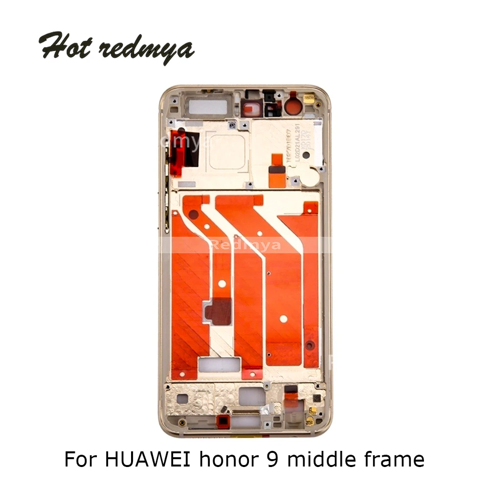1 шт. средняя рамка для Huawei Honor 9 корпус передняя замена ремонт запасные