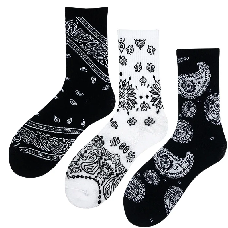 

Socks Women West Coast Wind Middle Tube Sock White Fashion Sports Hiphop Pop Top Street Skate Skateboard Youth Couple Socks Sox