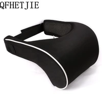 1 pcs adjustable space cotton car headrest seat head neck rest massage memory foam cushion car seat accessories