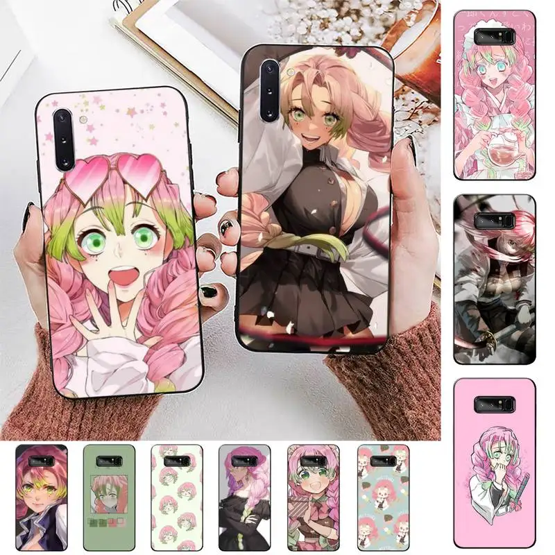 

FHNBLJ Mitsuri Kanroji Phone Case for Samsung Note 5 7 8 9 10 20 pro plus lite ultra A21 12 72