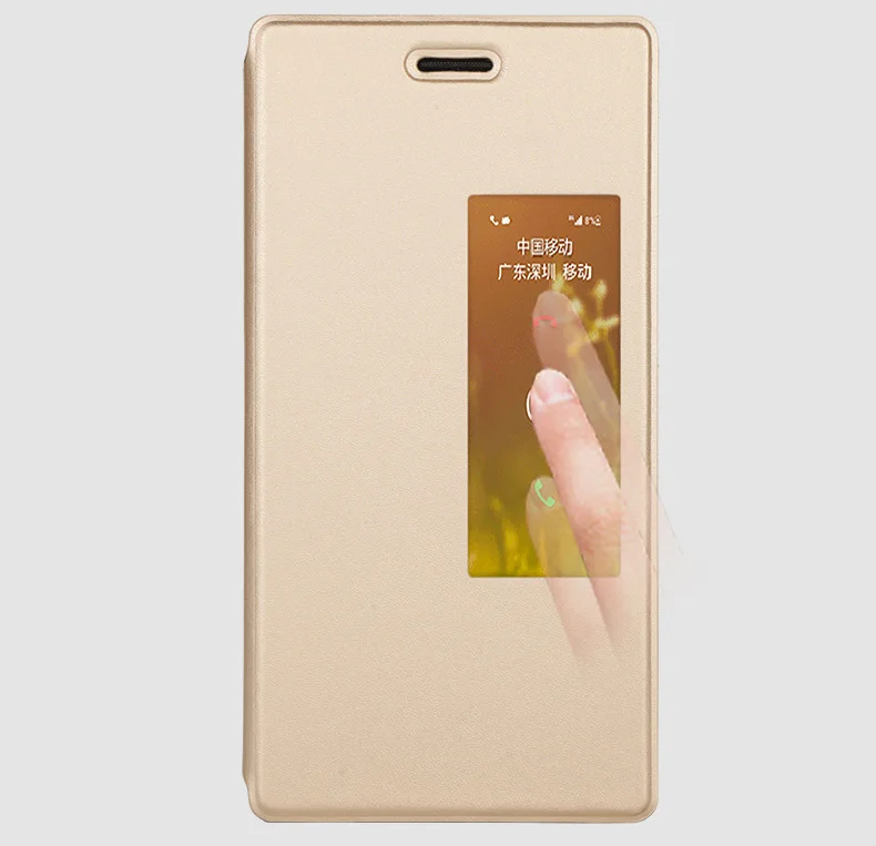 Деловой чехол для huawei P20 Pro P10 P9 Plus P8 Ascend P7 чехол из искусственной кожи откидной Чехол с окошком чехол для телефона противоударный чехол