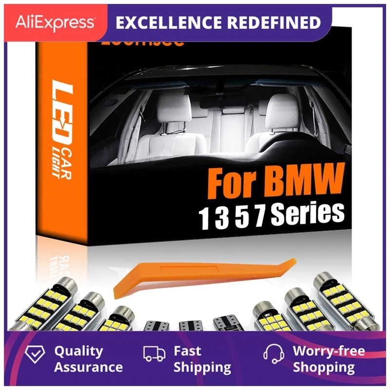 

Для Bmw 1 3 5 7 серии E87 E81 F20 E46 E90 E91 E92 E93 E39 E60 E61 F10 F11 E38 E65 E66 Canbus Светодиодная лампа для освещения салона автомобиля Kit