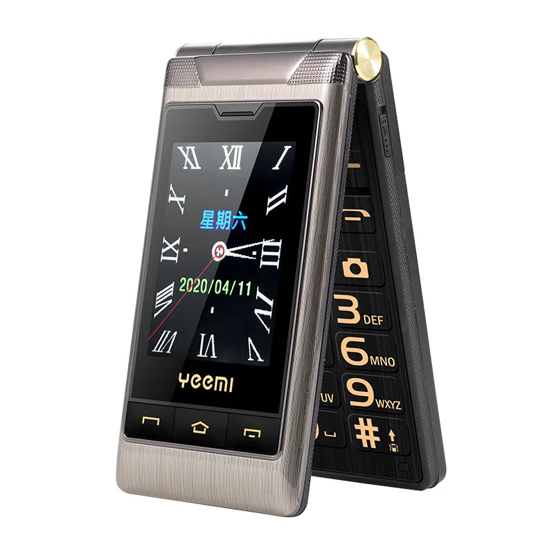 Yeemi G10 C подарок кожаная сумка двойной Дисплей Dual Sim 5900 мА/ч чехол книжка для
