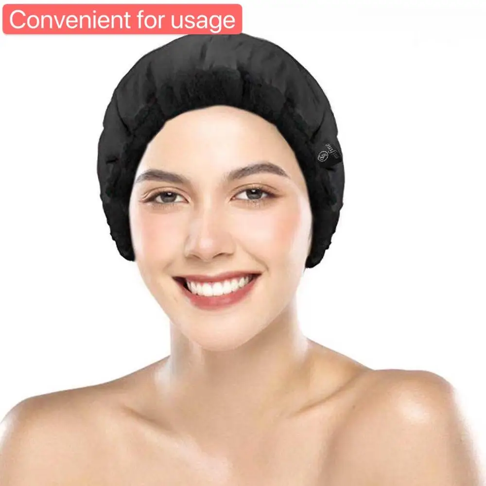 

Microwavable Head Thermal Heat Thermo-cap for Hair Care Heating Steamer Flaxseed Baked Oil Unplugged Repair Damaged Nursing