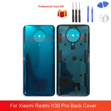 Original NEW Glass Back Cover For Xiaomi Redmi K30 Pro Battery Rear Housing Door Mobile Phone Case Repair Parts