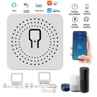Новый мини 16A Wifi смарт-коммутатор таймер Беспроводной Настенные переключатели Smart Домашней Автоматизации Совместимость с Tuya Alexa Google Home Smart Home