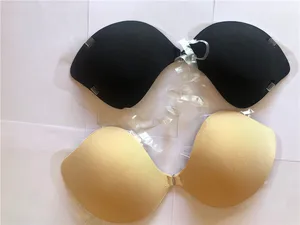Front Closure Silicone Bra Invisible Sticky on Backless Strapless Bras