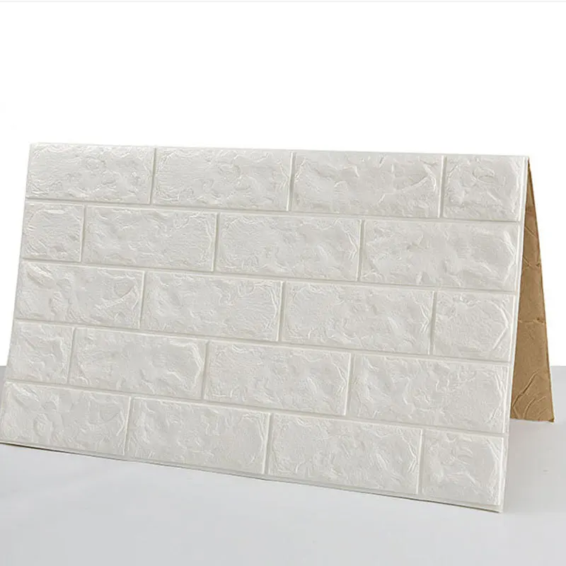 

10PCS 3D Wallpaper DIY Marble Sticker Waterproof Stickers Wall Papers Home decor Kids Room 3D Self-Adhesive Wallpaper Brick