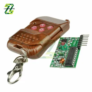 IC 2262/2272 4 CH 433MHZ Key Wireless Remote Control Kits Receiver Module